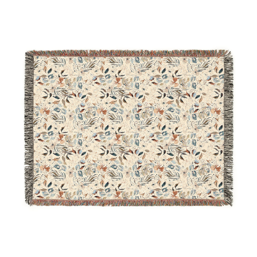 Bohemian Floral Woven Blanket - Rizzlly