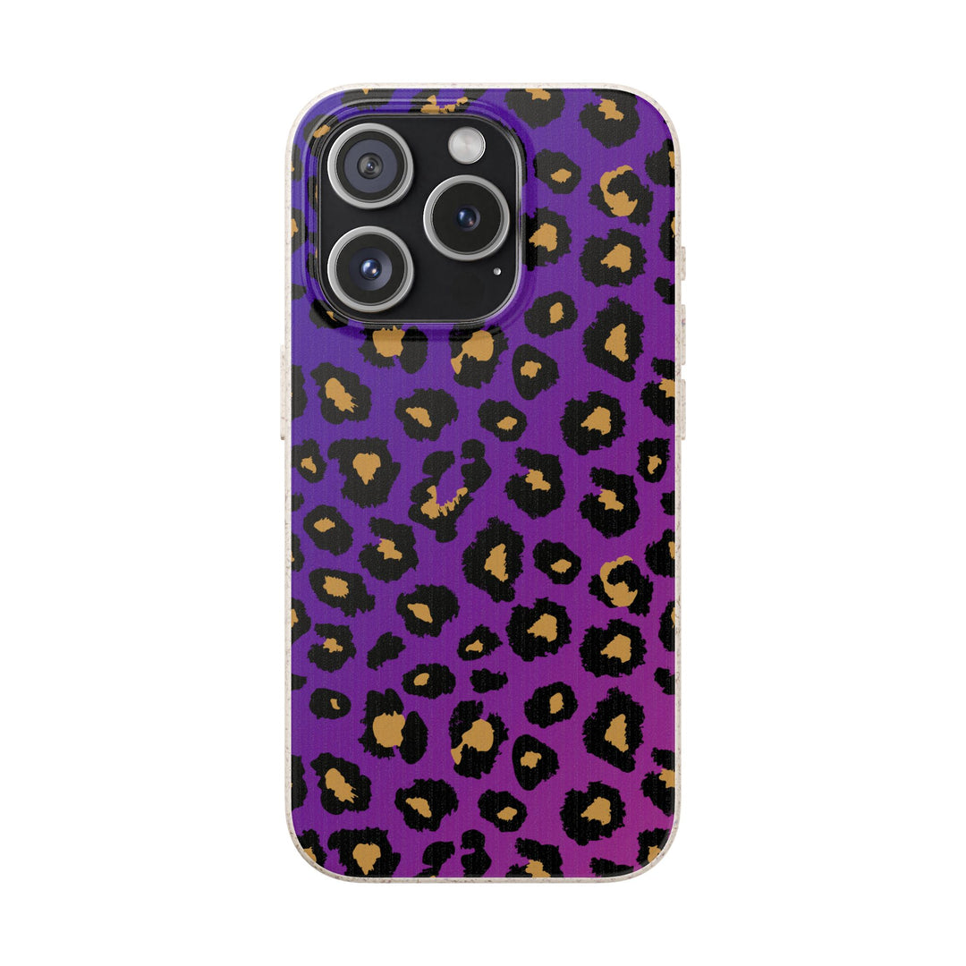 Gradient Leopard Biodegradable Cases