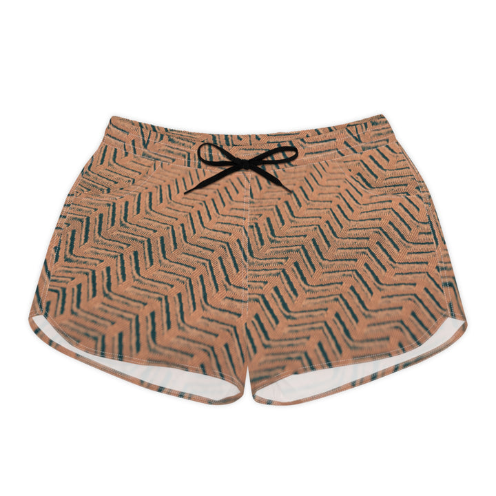 Elegant Herringbone Casual Shorts | Solenriz - Rizzlly