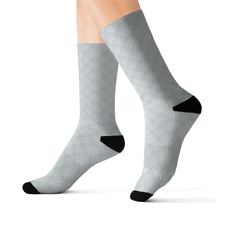 Ocean Grey Socks | Solenriz - Rizzlly