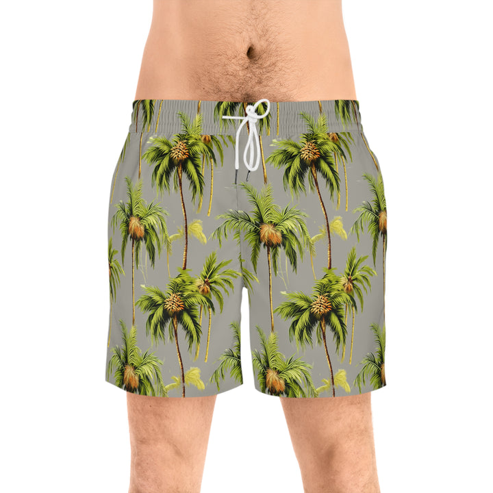 Rizzlly Tropical Paradise Swim Shorts for Men - Stylish Summer Swimwear - Rizzlly