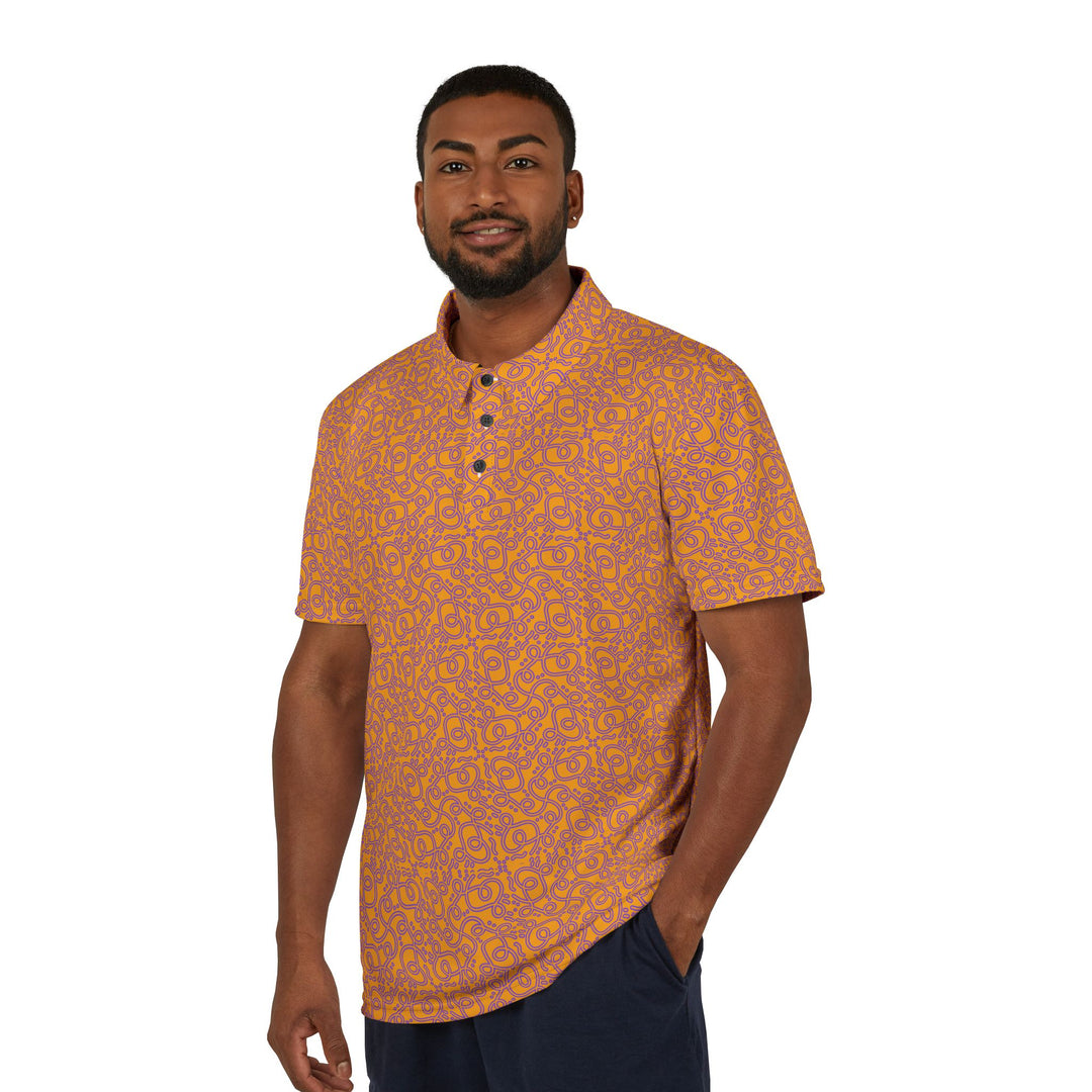 Deep Orange Polo Shirt | Solenriz