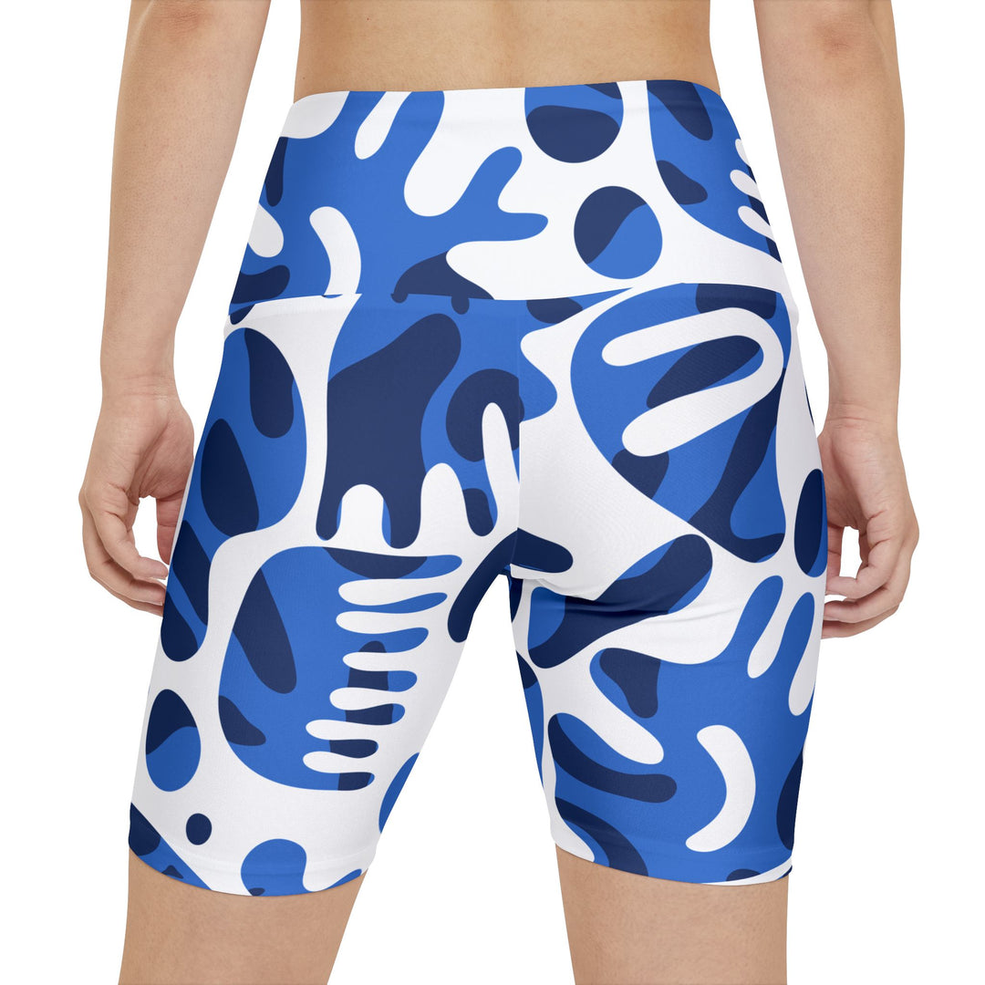 Blue Curves Workout Shorts | Solenriz - Rizzlly