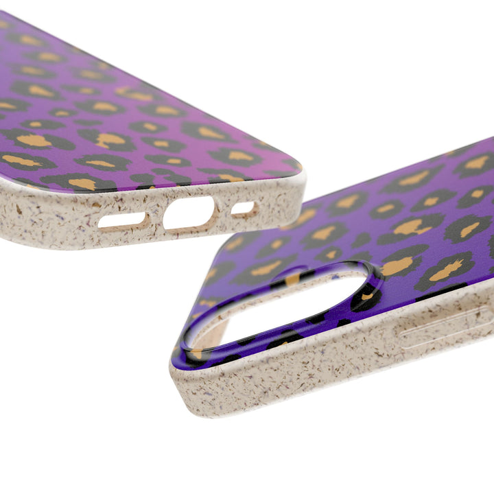 Gradient Leopard Biodegradable Cases