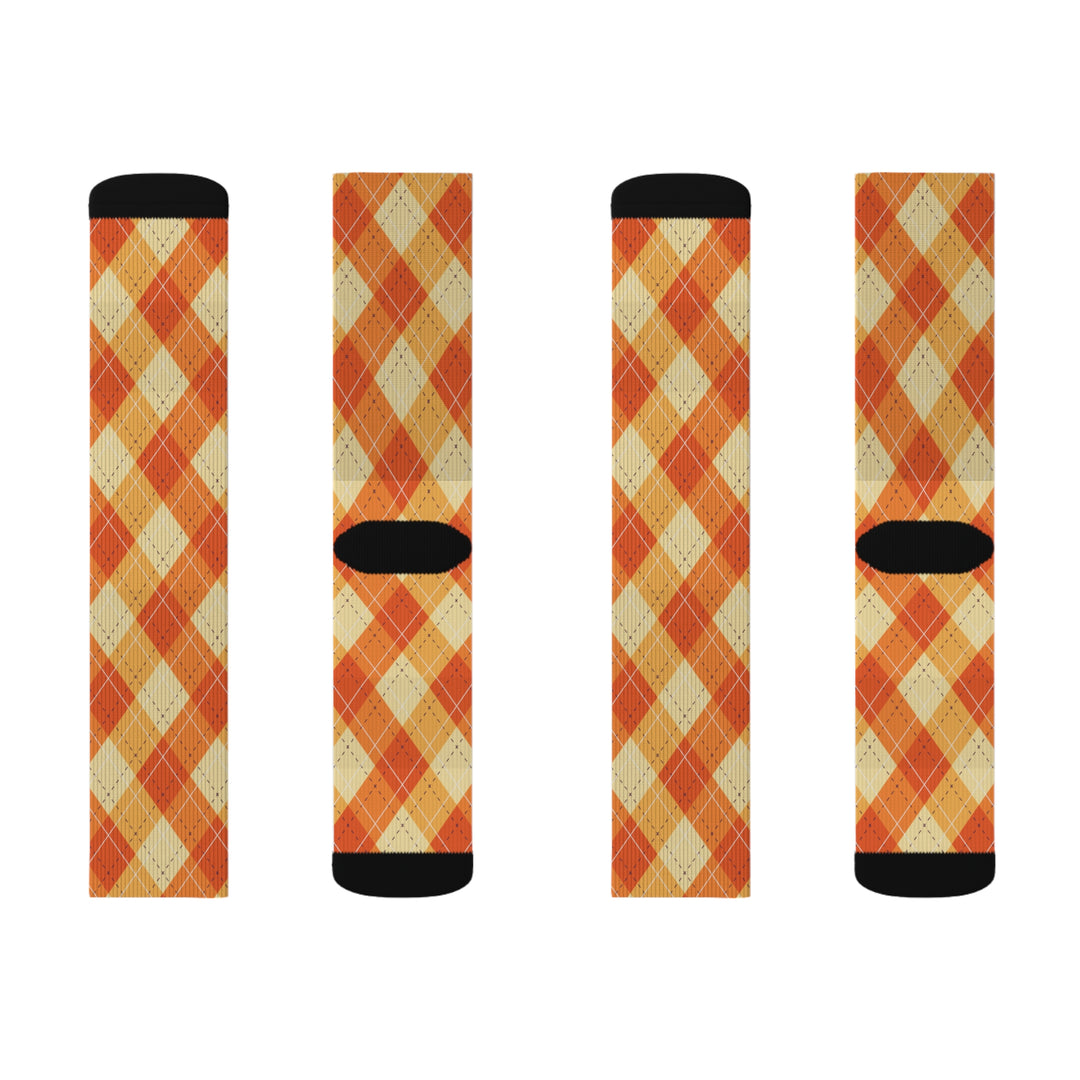 Fall Plaid Socks | Solenriz - Rizzlly