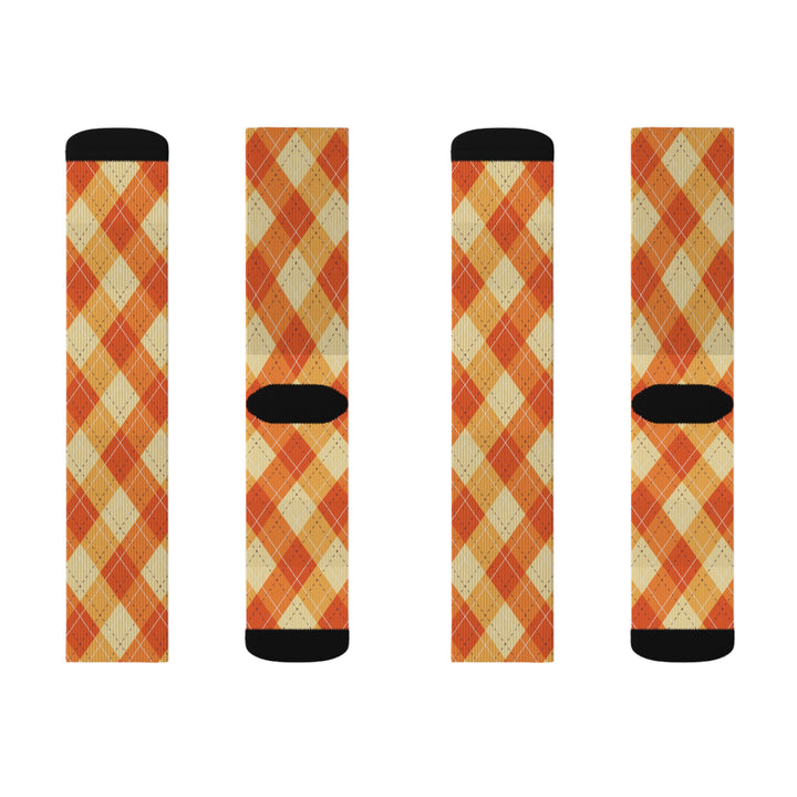 Fall Plaid Socks | Solenriz - Rizzlly