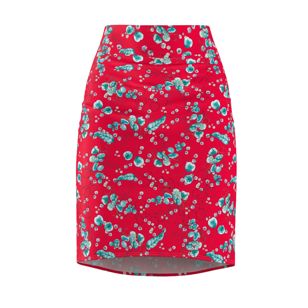 Women's Pencil Skirt Floral - Rizzlly