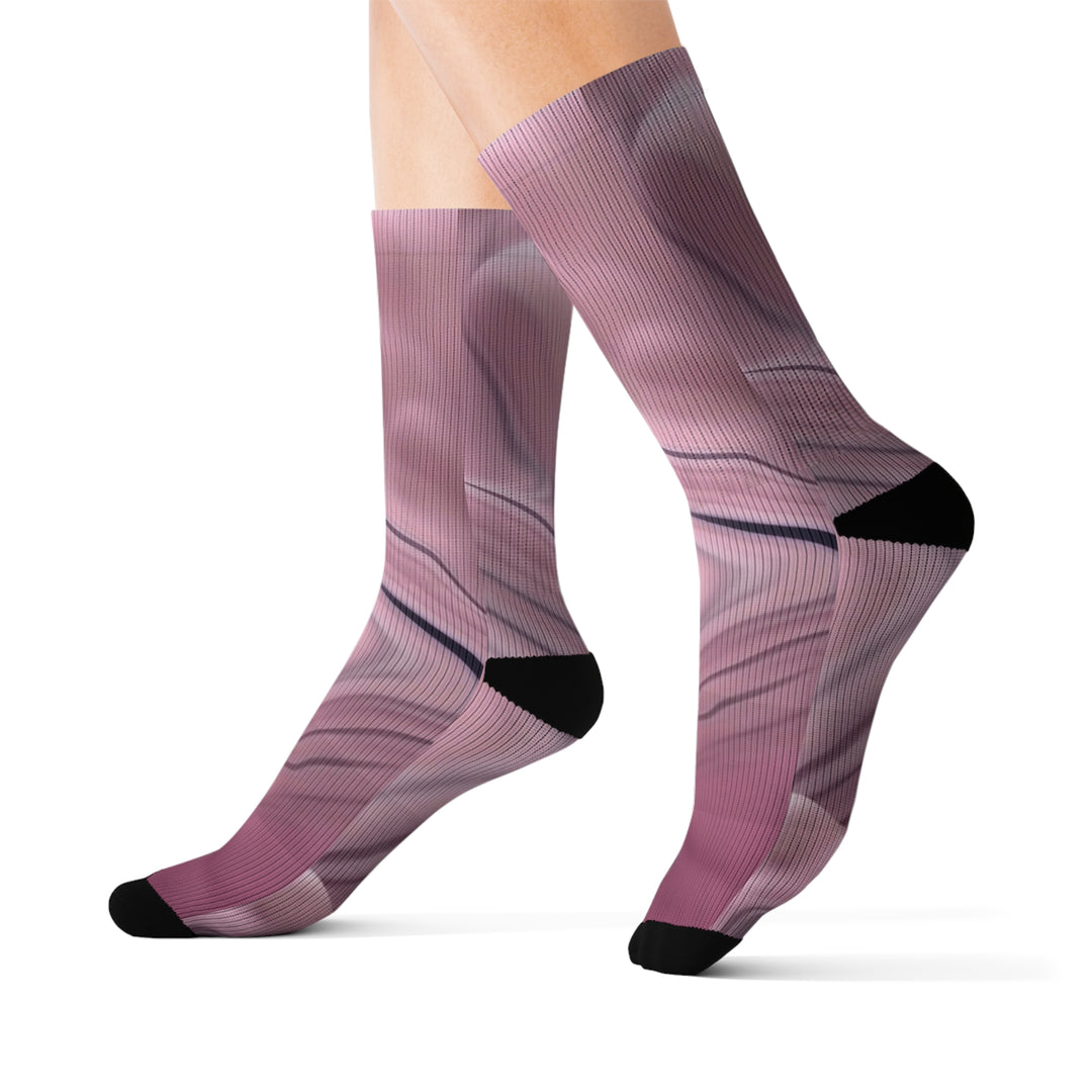 Sublimation Socks Purple Galaxy | Solenriz - Rizzlly