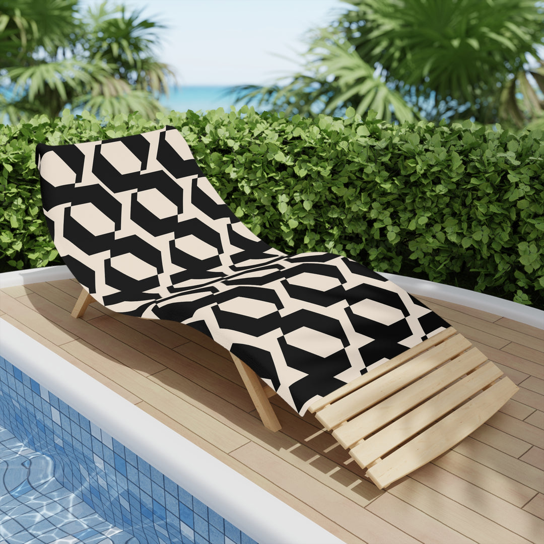 Stylish Geometric Beach Towel | Solenriz - Rizzlly
