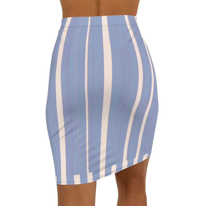 Stylish Striped Pencil Skirt | Solenriz - Rizzlly