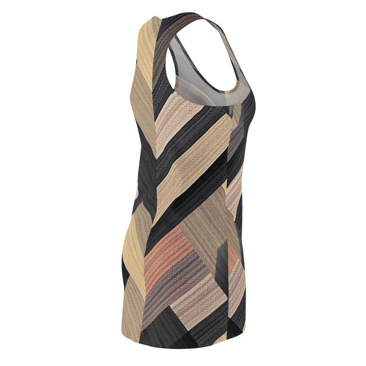 Chic Geometric Racerback Dress