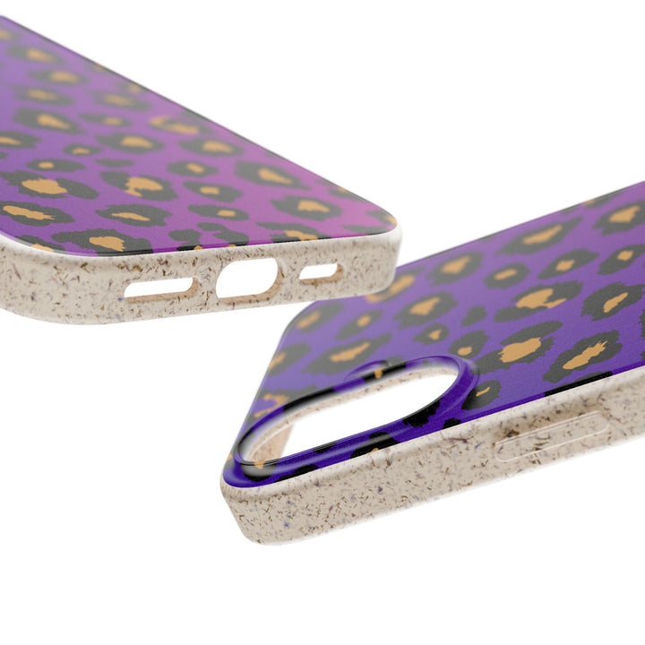 Gradient Leopard Biodegradable Cases