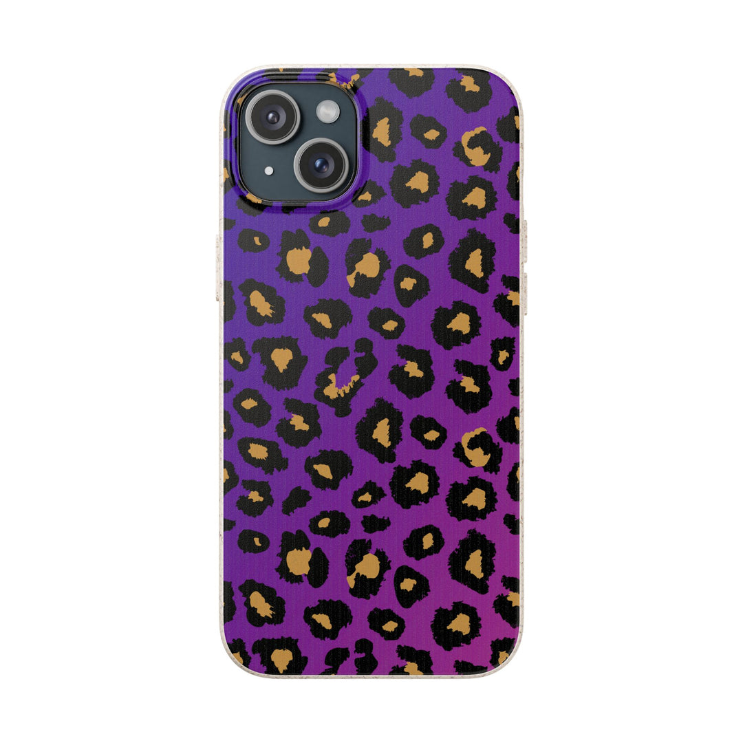Gradient Leopard Biodegradable Cases
