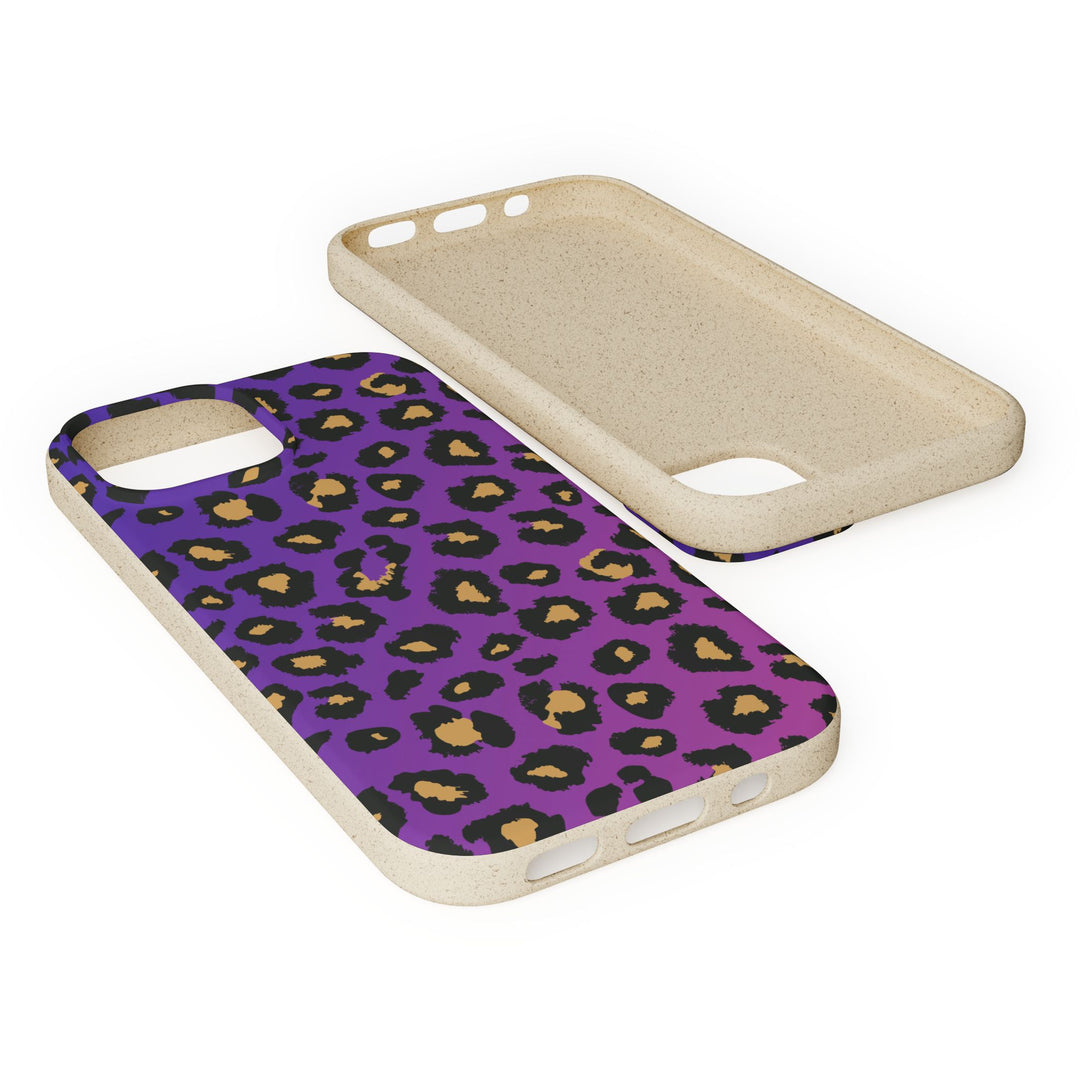 Gradient Leopard Biodegradable Cases