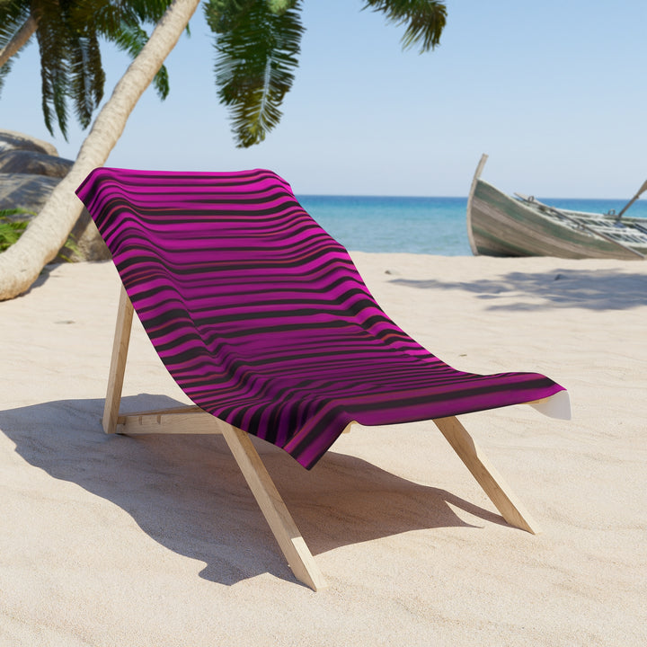 Vibrant Striped Beach Towel | Solenriz - Rizzlly
