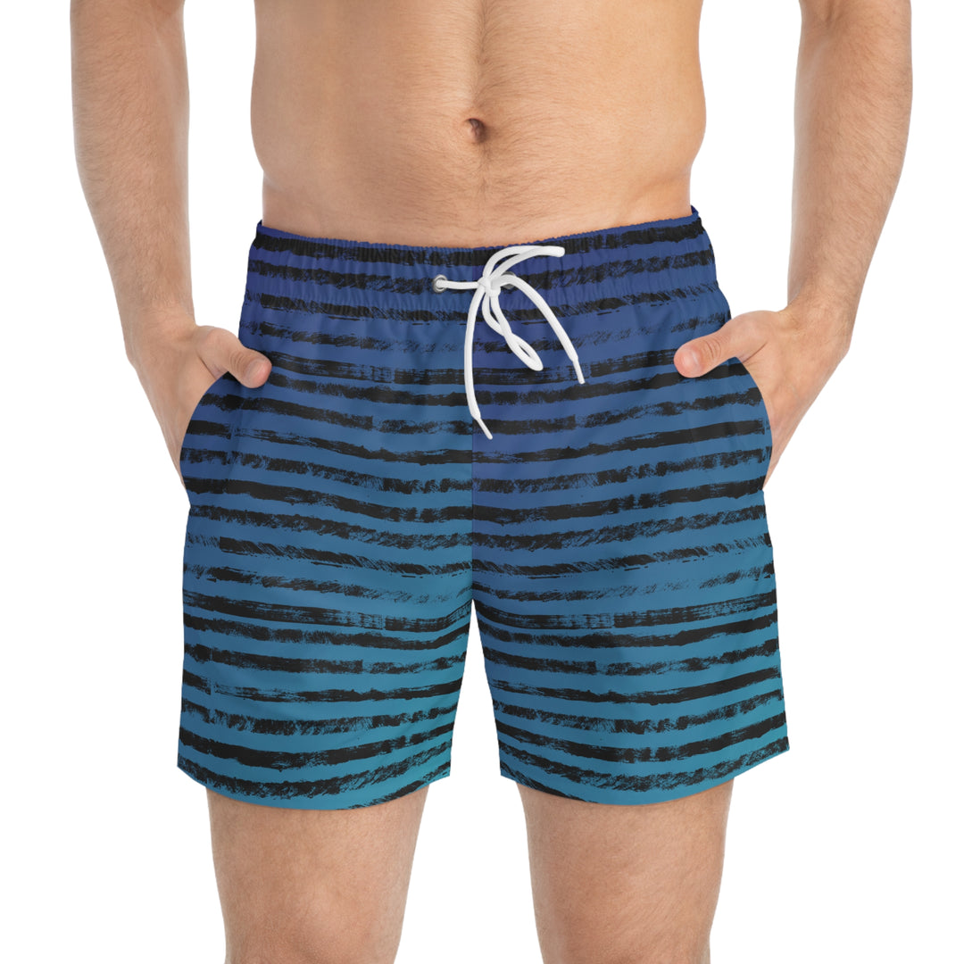 Vibrant Ombre Swim Trunks | Solenriz