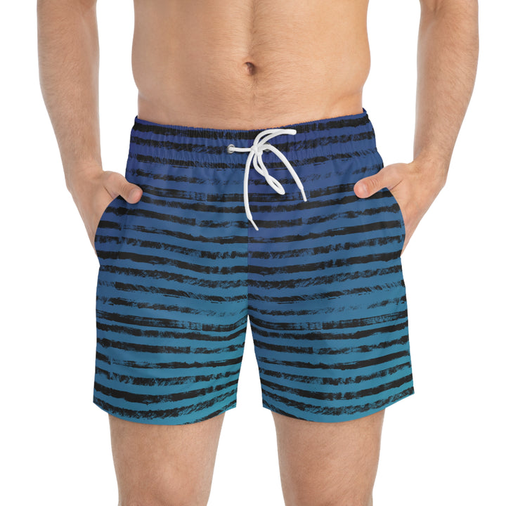 Vibrant Ombre Swim Trunks | Solenriz