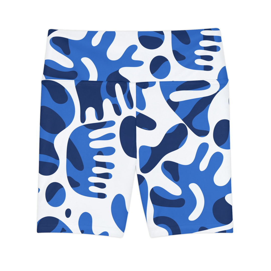 Blue Curves Workout Shorts | Solenriz - Rizzlly