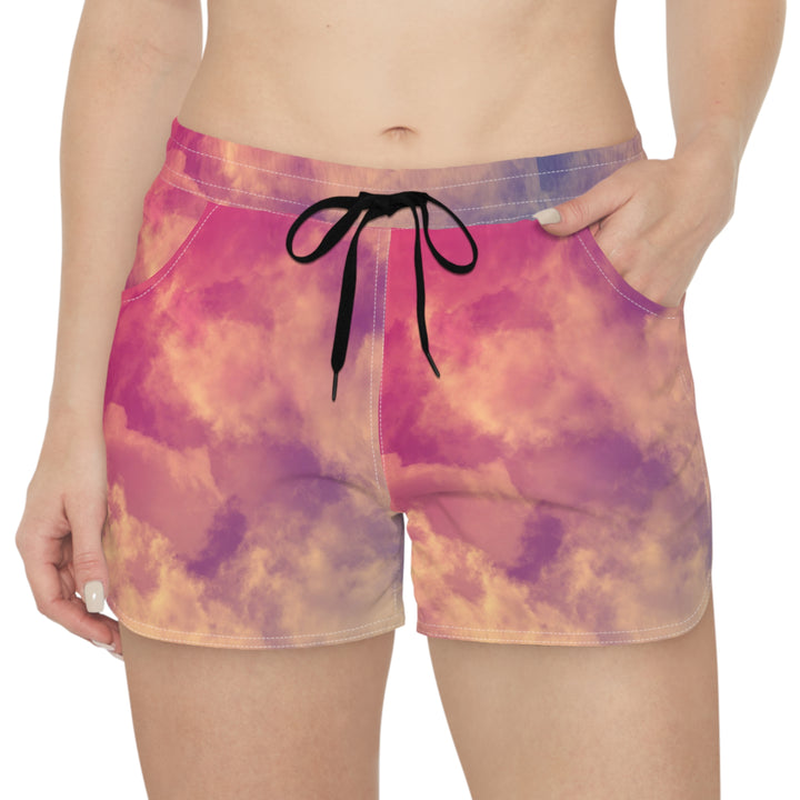 Dreamy Sunset Casual Shorts | Solenriz - Rizzlly