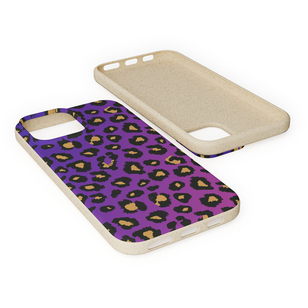 Gradient Leopard Biodegradable Cases