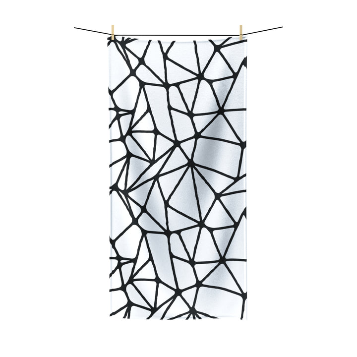 Zig Zag Polycotton Towel | Solenriz - Rizzlly