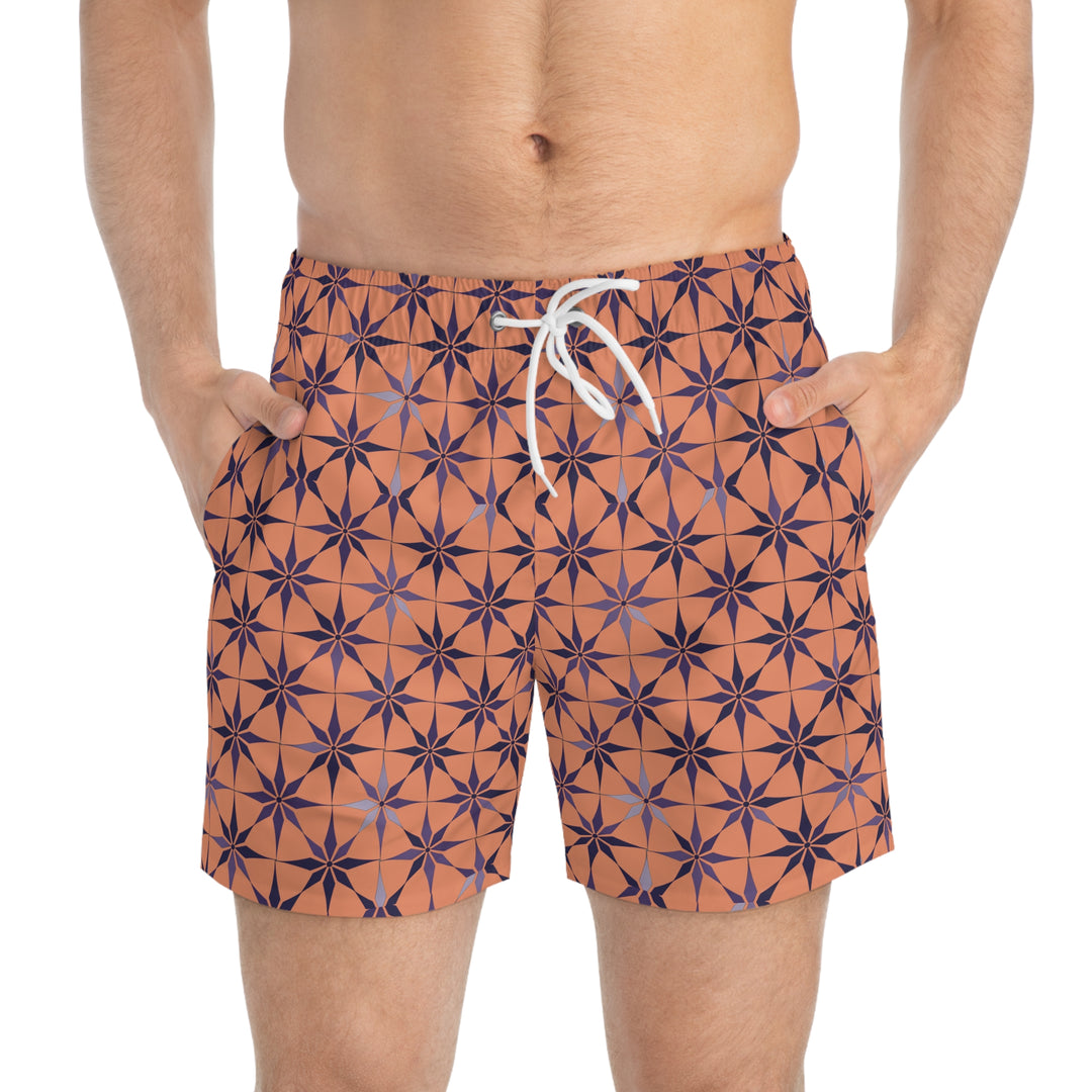 Vibrant Printed Swim Trunks | Solenriz