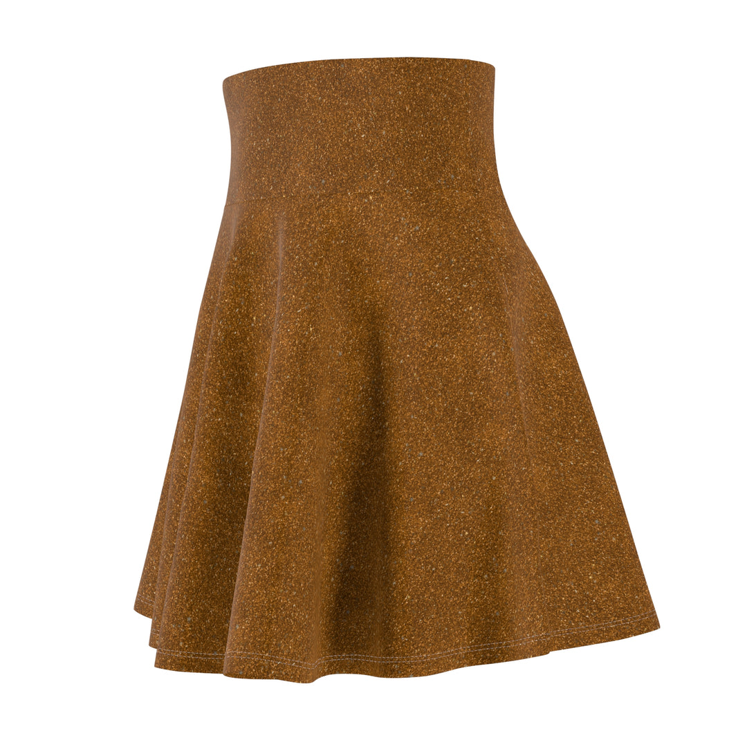 Dark Amber Women's Skater Skirt | Solenriz - Rizzlly