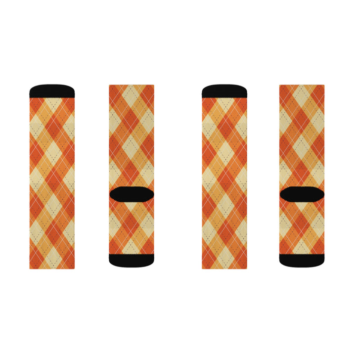 Fall Plaid Socks | Solenriz - Rizzlly