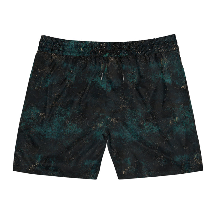 Noir Tropic Men's  Swim Shorts | Solenriz